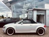 Gebraucht Audi TT Roadster Design 224 PS (164 kW) 2001 Lichtsilber metallic (metallic) Cabrio