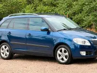 Gebraucht Skoda Fabia 105 PS (77 kW) 2009 Blau Kombi