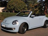 Gebraucht VW Beetle Cabriolet Design 160 PS (117 kW) 2014 Blau Cabrio