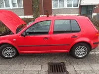 Gebraucht VW Golf III 75 PS (55 kW) 1999 Rot Kombi