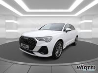 Neu Audi Q3 Sportback S-Line 150 PS (110 kW) 2025 Gletscherweiss (white), metallic SUV