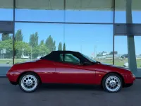 Second-hand Alfa Romeo Spider 165 CP (121 kW) 1998 Roșu Cabrio