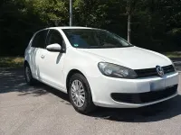 Gebraucht VW Golf VI 110 PS (80 kW) 2009 Weiß Limousine