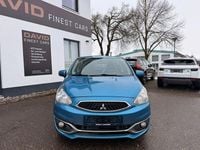 Gebraucht Mitsubishi Space Star Diamant Edition 71 PS (52 kW) 2017 Blau Kleinwagen