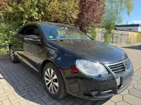 Używany VW Eos 122 KM (89 kW) 2010 Czarny Kabriolet