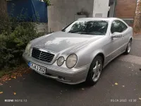 Gebraucht Mercedes CLK200 163 PS (119 kW) 2001 Silber Coupé