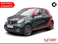 Gebraucht Smart ForFour Passion 71 PS (52 kW) 2018 Schwarz / rot uni Kleinwagen