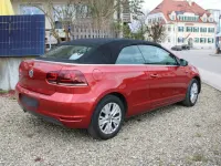 Gebraucht VW Golf Cabriolet 105 PS (77 kW) 2014 Rot Cabrio