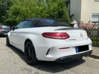 Gebraucht Mercedes C63 AMG AMG 476 PS (350 kW) 2018 Weiß Cabrio
