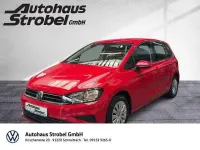Gebraucht VW Golf Sportsvan Trendline 110 PS (80 kW) 2018 Rot Van / Kleinbus