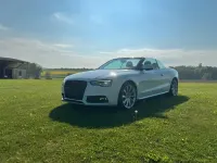 Gebraucht Audi A5 Cabriolet S-Line 245 PS (180 kW) 2014 Weiß Cabrio