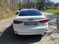 Gebraucht Audi A5 Sportback Design 190 PS (139 kW) 2017 Weiß Kleinwagen
