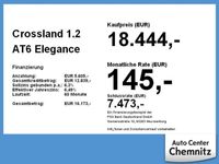 gebraucht Opel Crossland 1.2 AT6 Elegance LED Teilleder Kamera