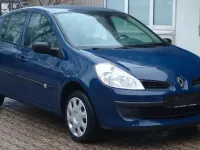 Używany Renault Clio III Authentique 65 KM (47 kW) 2007 Niebieski Sedan/Limuzyna