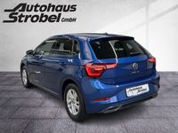 Gebraucht VW Polo IQ Drive 95 PS (69 kW) 2022 Blau Kleinwagen