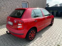 Gebraucht Skoda Fabia 75 PS (55 kW) 2002 Rot Kleinwagen