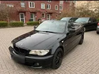 Gebraucht BMW 320 Cabriolet 170 PS (125 kW) 2005 Schwarz Cabrio