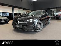 Gebraucht Mercedes C220 AMG line 197 PS (144 kW) 2026 Metalliclack obsidianschwarz Limousine
