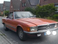 Gebraucht Mercedes SL280 185 PS (136 kW) 1980 Orange Cabrio