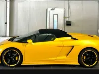 Second-hand Lamborghini Gallardo 519 CP (381 kW) 2007 Galben Cabrio