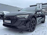 Gebraucht Audi e-tron Sportback Black Edition 230 kW (313 PS) 2022 Mythosschwarz metallic SUV