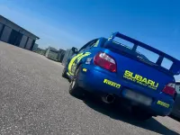 Gebraucht Subaru Impreza 280 PS (205 kW) 2003 Blau Limousine