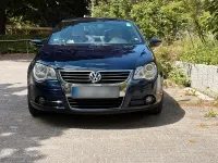 Gebraucht VW Eos 122 PS (89 kW) 2009 Blau Cabrio