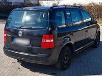 Gebraucht VW Touran 102 PS (75 kW) 2006 Schwarz Van / Kleinbus