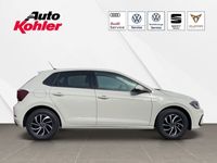 gebraucht VW Polo EU6d VI Life 1.0 TSI digitales Cockpit LED Kurvenlicht Scheinwerferreg. 2-Zonen-Klimaautom