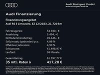 Gebraucht Audi RS3 Ambiente 400 PS (294 kW) 2023 Turboblau Limousine