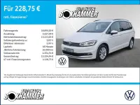 Gebraucht VW Touran Comfortline 116 PS (85 kW) 2018 Weiß Van / Kleinbus