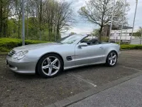 Gebraucht Mercedes SL500 306 PS (225 kW) 2004 Silber Cabrio