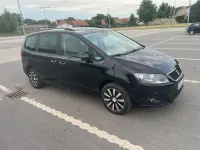 Gebraucht Seat Alhambra Sun 140 PS (102 kW) 2014 Schwarz Van / Kleinbus