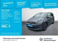 Gebraucht VW Touran Highline 150 PS (110 kW) 2023 Delfingrau metallic Van / Kleinbus