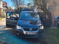 Gebraucht VW Touran Cross 140 PS (102 kW) 2008 Schwarz Van / Kleinbus