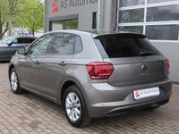Gebraucht VW Polo Highline 95 PS (69 kW) 2021 Limestone grey Kleinwagen