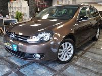 Gebraucht VW Golf VI Style 105 PS (77 kW) 2012 Braun Kleinwagen