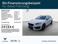 Gebraucht Cupra Leon 204 PS (150 kW) 2022 "candy" weiss Kombi