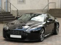 Gebraucht Aston Martin Vantage 517 PS (380 kW) 2009 Schwarz Coupé
