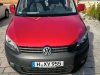 Gebraucht VW Caddy Comfortline 102 PS (75 kW) 2011 Rot Van / Kleinbus