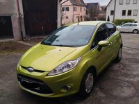 Gebraucht Ford Fiesta 97 PS (71 kW) 2009 Grün Kleinwagen