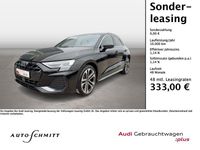 Gebraucht Audi A3 S-Line 150 PS (110 kW) 2024 Mythosschwarz metallic Limousine