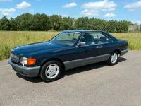 Gebraucht Mercedes 500 223 PS (164 kW) 1986 Blau Coupé