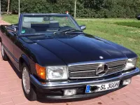 Gebraucht Mercedes SL300 179 PS (131 kW) 1987 Schwarz Cabrio