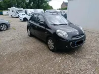 Gebraucht Nissan Micra 80 PS (58 kW) 2011 Schwarz Kleinwagen