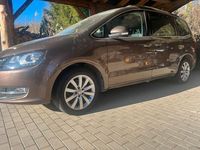 Gebraucht VW Sharan Highline 140 PS (102 kW) 2011 Braun Van / Kleinbus