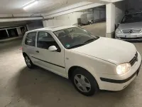 Gebraucht VW Golf III 75 PS (55 kW) 1998 Weiß Kleinwagen