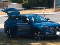 Gebraucht Hyundai Tucson 141 PS (103 kW) 2017 Blau SUV