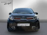 Gebraucht Kia Picanto GT-Line 101 PS (74 kW) 2021 Aurora schwarz metallic Kleinwagen