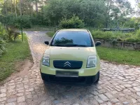 Gebraucht Citroën C2 2008 Gelb Kleinwagen